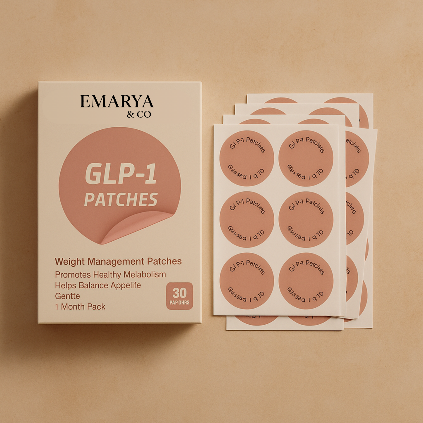 GLP-1 Patches - Supports Metabolism & Cravings