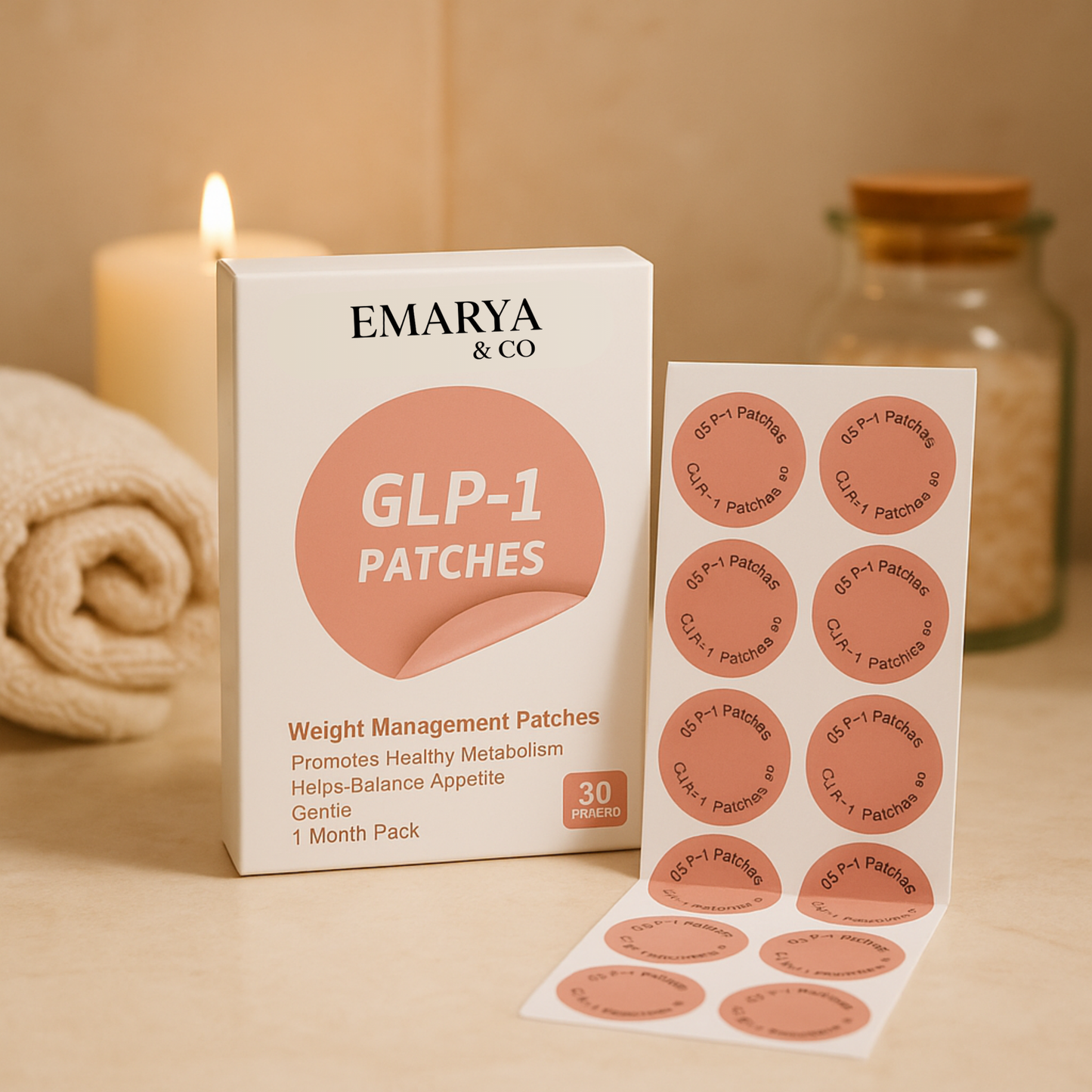 GLP-1 Patches - Supports Metabolism & Cravings