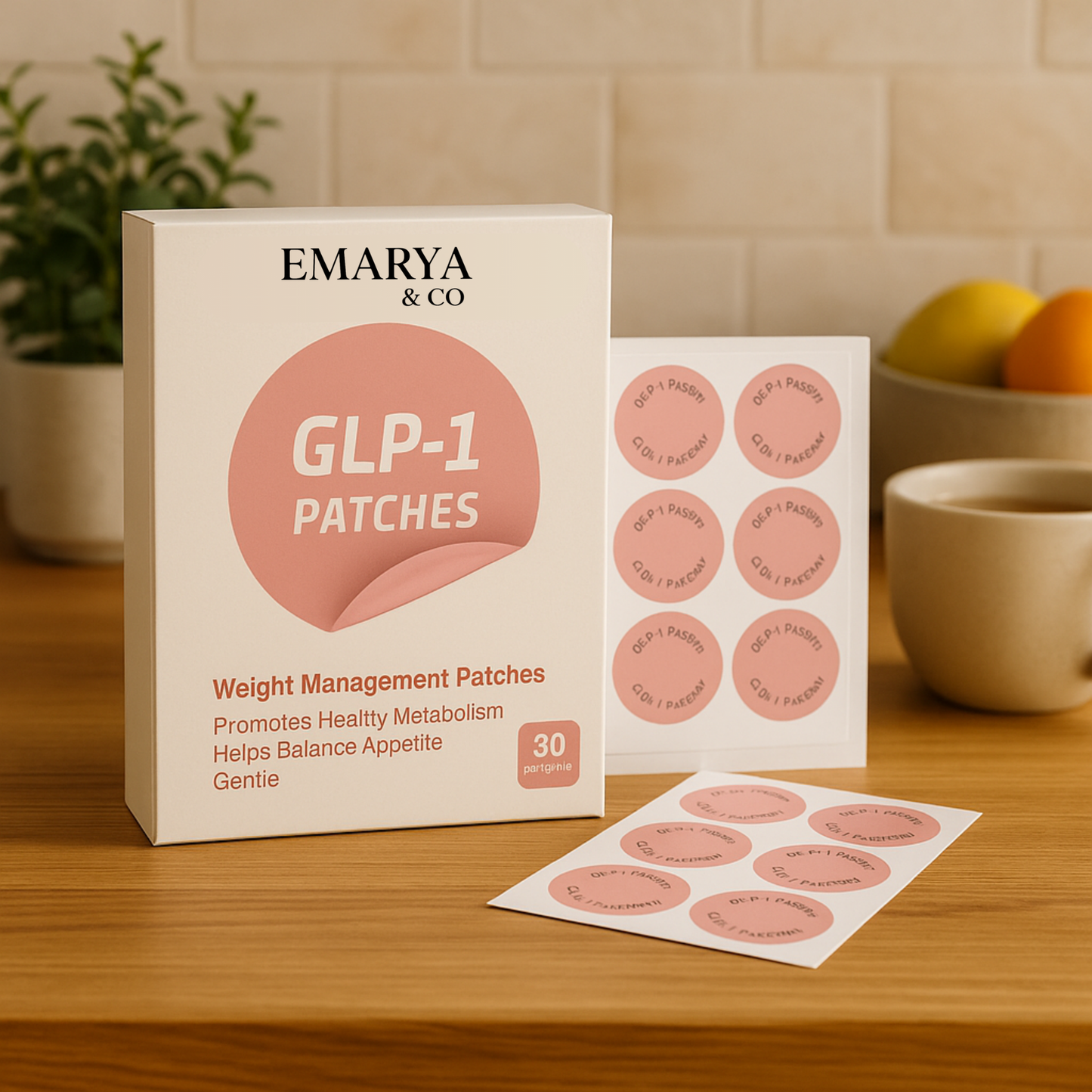 GLP-1 Patches - Supports Metabolism & Cravings